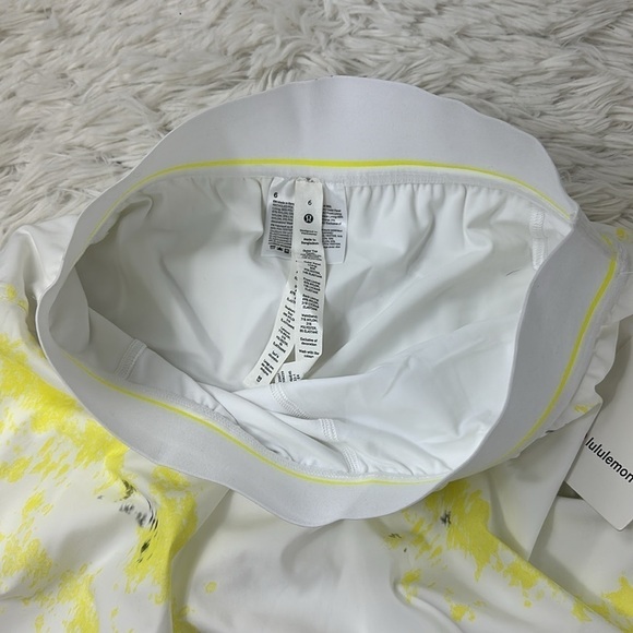 NWT Lululemon Court Rival High-Rise Skirt *Extended Liner Cross Court Wash Elect - Picture 4 of 5